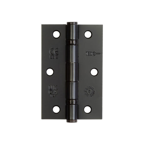 Jedo Steel Ball Bearing Hinges 89x58mm 89x58x2mm Black