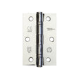 Jedo Steel Ball Bearing Hinges 89x58mm 89x58x2mm Polished Chrome