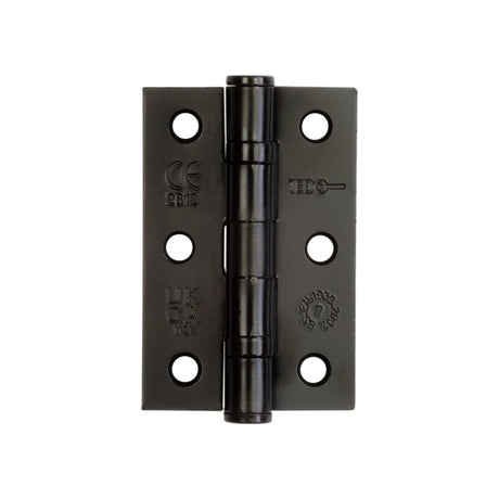 Jedo Grade 7 Steel Ball Bearing Hinges 76x50mm Black