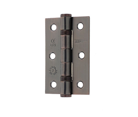 Jedo Grade 7 Steel Ball Bearing Hinges 76x50mm Bronze