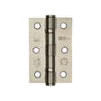 Jedo Grade 7 Steel Ball Bearing Hinges 76x50mm Satin Nickel