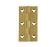 Plain Butt Hinges 76x42x1.5mm Polished Brass