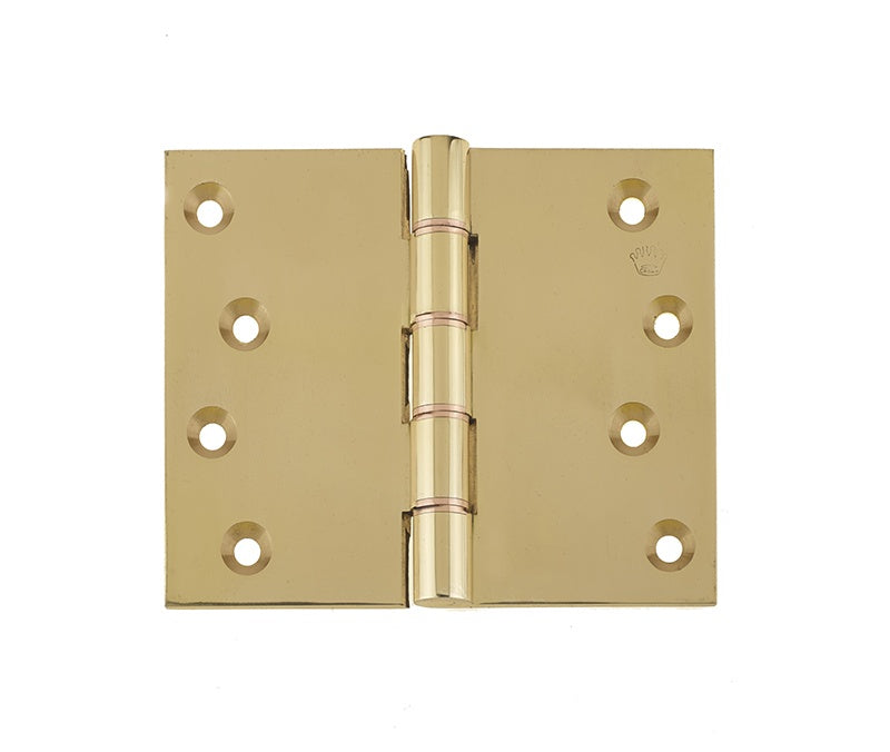 Projection Hinges 102x125x3.5mm Polished Brass