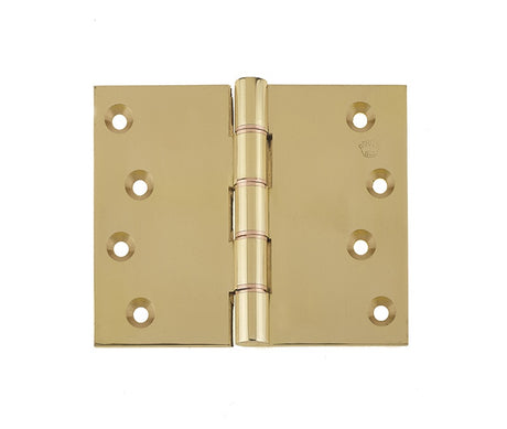 Projection Hinges 102x125x3.5mm Polished Brass