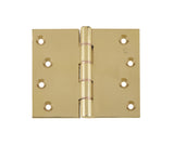 Projection Hinges 102x125x3.5mm Polished Brass