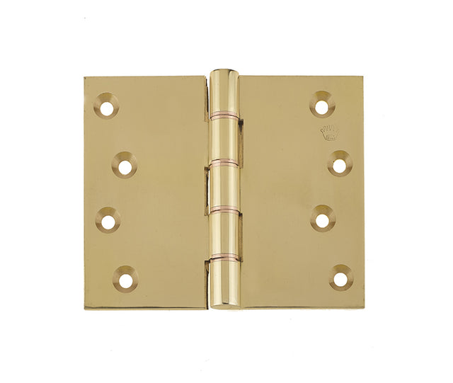 Projection Hinges 102x125x3.5mm Polished Brass