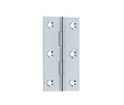 Plain Butt Hinges 76x42x1.5mm Polished Chrome