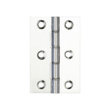 Double Phosphor Bronze Washered Hinge 102x67x3mm Polished Chrome