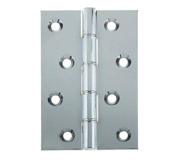 Double Phosphor Bronze Washered Hinge Polished Chrome