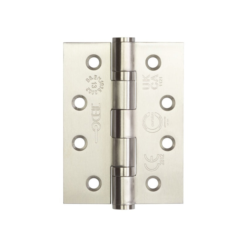 Certifire Stainless Steel Grade 13 Ball Bearing Hinges 102x76x3mm Satin Stainless Steel