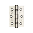 Jedo Stainless Steel Grade 7 Ball Bearing Hinges 76x50mm Satin Stainless Steel