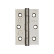 Jedo Stainless Steel Grade 7 Washered Hinges 76x50mm Polished Stainless Steel