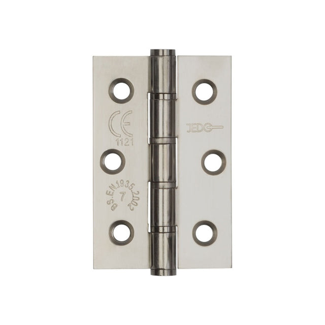 Jedo Stainless Steel Grade 7 Washered Hinges 76x50mm Polished Stainless Steel