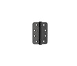 Certifire Stainless Steel Grade 13 Radiused Polymer Bearing Hinges 3 Knuckle (PCK 3) 102x76x3mm Blac