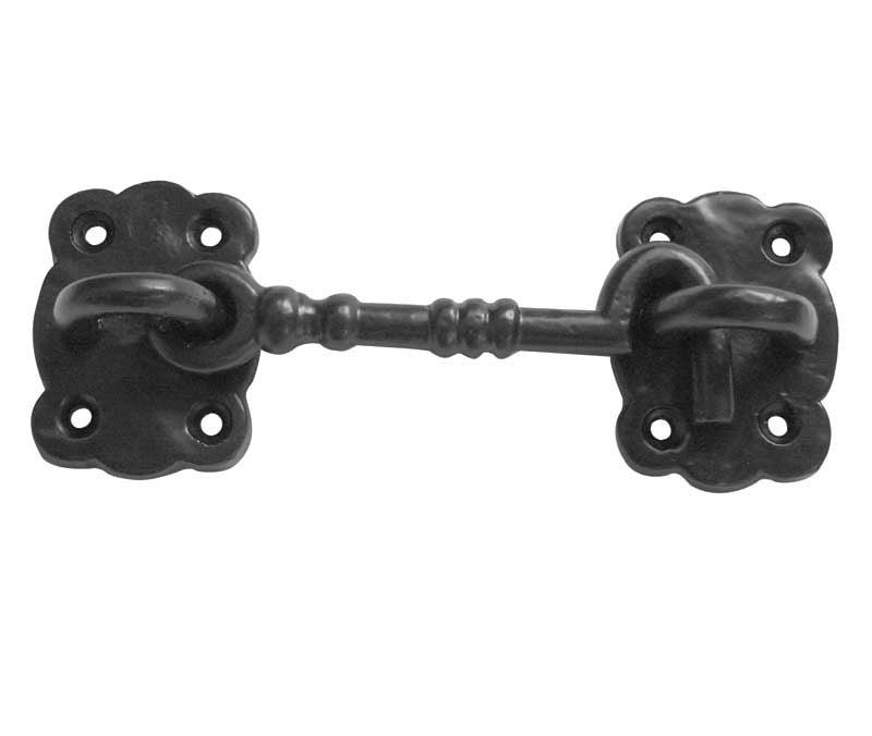 Antique Cabin Hooks 102mm Black