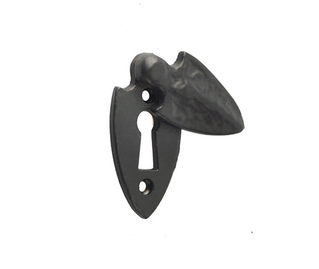 Antique Covered Escutcheon 50mm Black