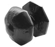 Antique Centre Door Knobs 72mm Dia Black