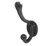 Antique Hat & Coat Hooks 125mm Black