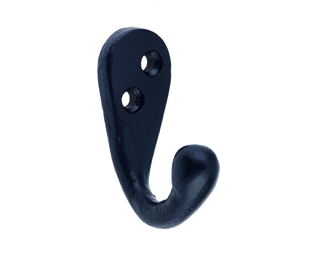 Robe Hook 55mm Black