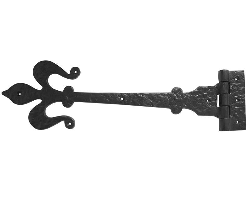 Antique Gate Hinges 400mm Black