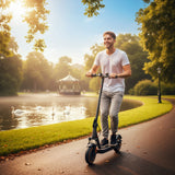 SPORTNOW Foldable Electric Scooter with 350W Motor, Up to 25km/h