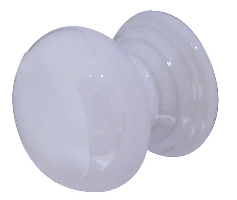 Jedo Porcelain Cupboard Knobs 33mm White