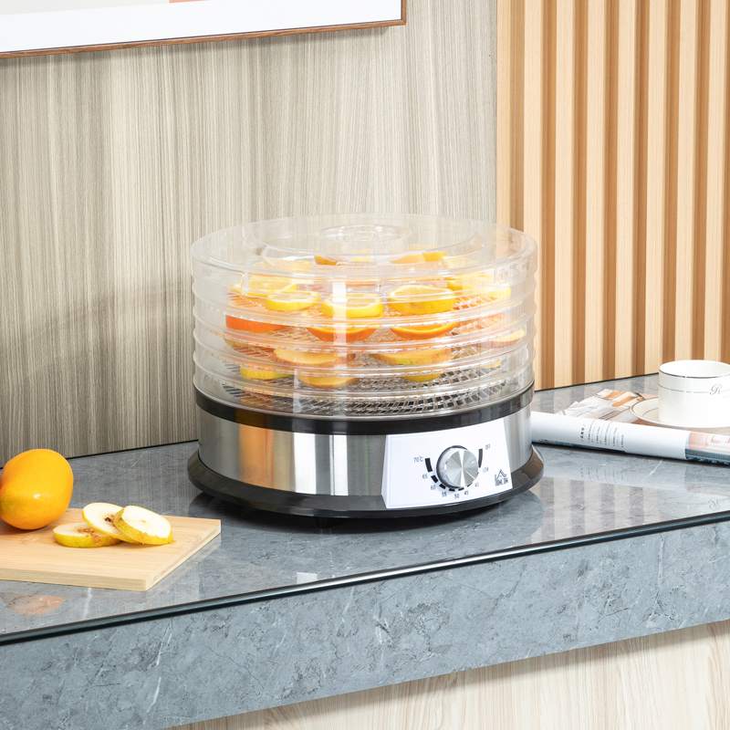 HOMCOM 40-70℃ Five-Tray Food Dehydrator