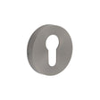 Euro Profile Escutcheon PVD 52x8mm Gun Metal