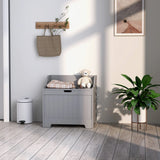 HOMCOM 61L Home Storage Chest - Grey