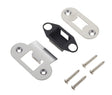 Jedo Radiused Accessory Packs for Heavy Duty Tubular Latches Satin Stainless Steel