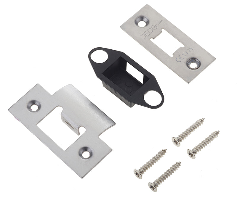 Jedo Accessory Packs for Heavy Duty Tubular Latches Satin Stainless Steel