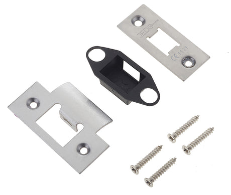 Jedo Accessory Packs for Heavy Duty Tubular Latches Satin Stainless Steel