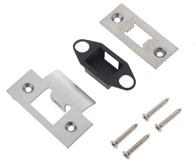 Jedo Accessory Packs for Heavy Duty Tubular Latches Satin Stainless Steel