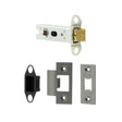 Jedo Heavy Duty Tubular Latches - 45 Degree Short Travel 76mm Gun Metal