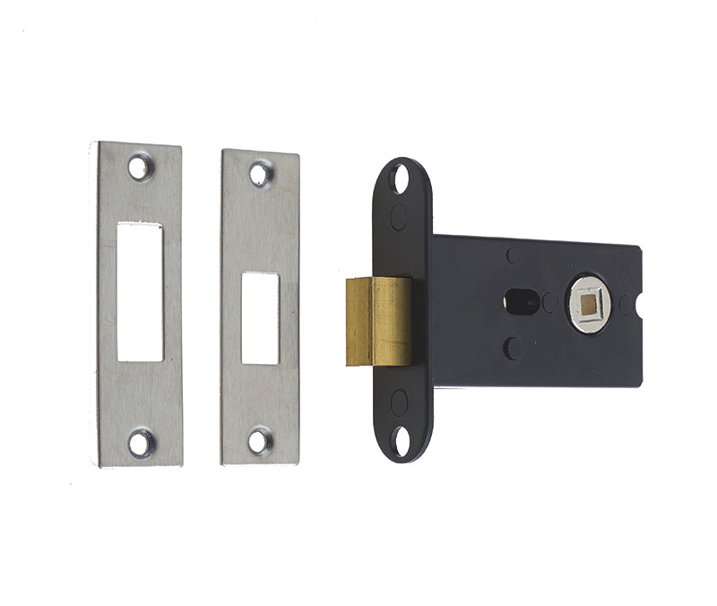 Jedo Box Deadbolts 76mm with 5mm Spindle Satin Stainless Steel