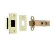 Jedo Double Sprung Tubular Latches 78mm Polished Brass / Satin Chrome