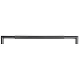 Three One Six Linear Pull Handles 600x25mm Bolt Through Black