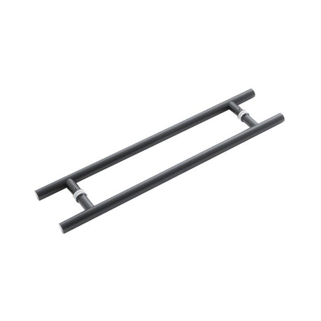 Nero Guardsman Pull Handles 600x25mm Back to Back Matt Black