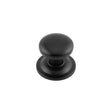 Stainless Steel Centre Door Knobs Matt Black