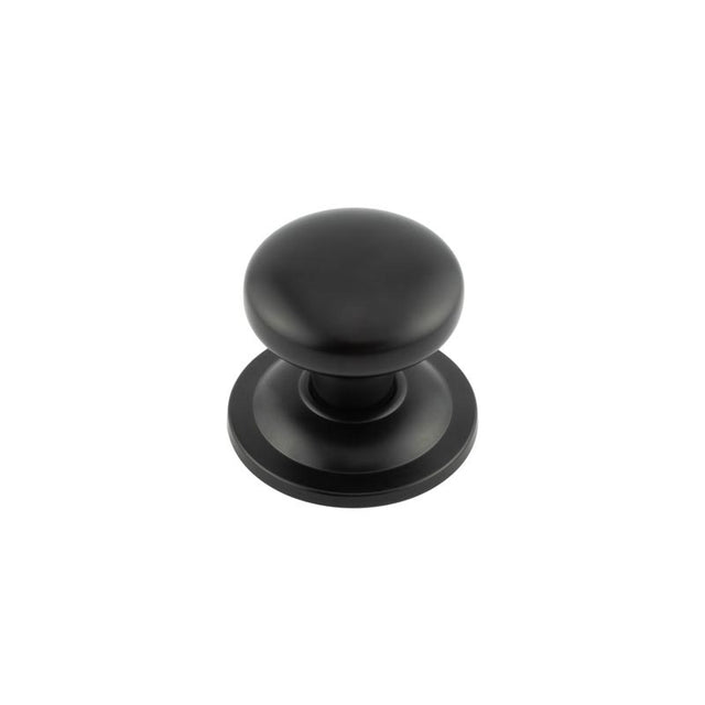 Stainless Steel Centre Door Knobs Matt Black