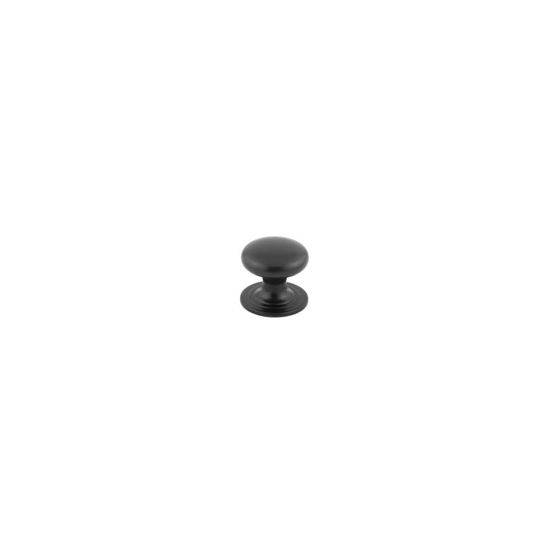 Jedo Traditional Cupboard Knobs 25mm Black