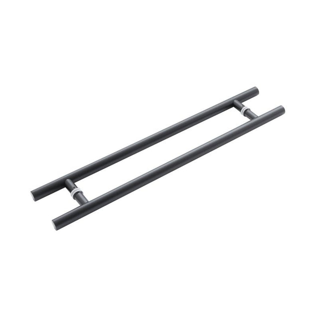 Three One Six Guardsman Pull Handles 800x32x600mm Back to Back Black