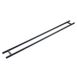 Three One Six Guardsman Pull Handles 1800x32x1600mm Back to Back Black