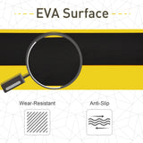 DURHAND 2PCS Saw Horse Twin Pack Folding Workbench Adjustable Metal Trestle Stands with Non-slip EVA Surface for Sawing Work Max Load 100kg