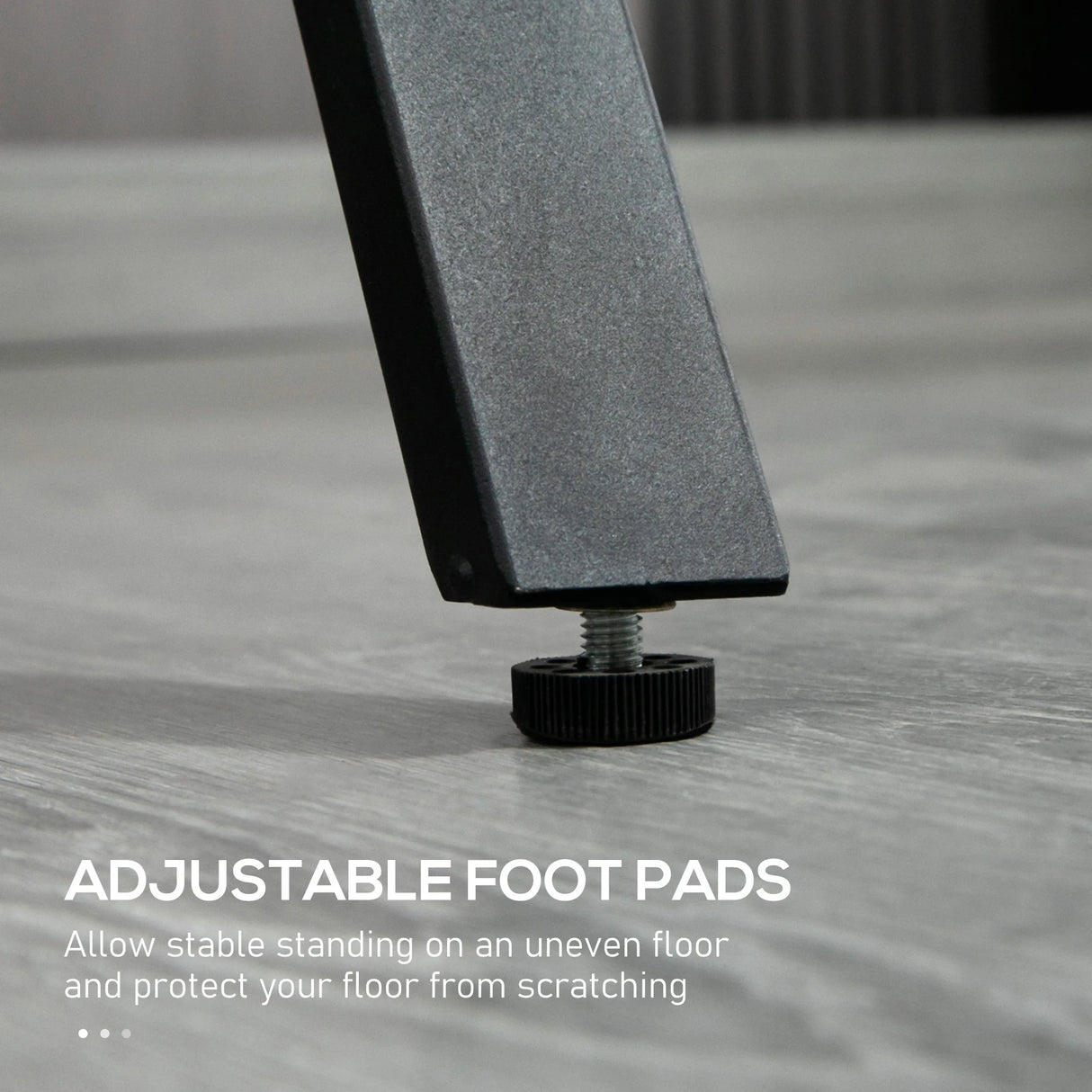 HOMCOM 120 cm Rectangular Bar Table for 4 People, Modern Breakfast Bar Table with Wood Effect Tabletop, Steel Legs, Coffee Desk for Living Room, White