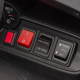 AIYAPLAY Kids Electric Ride on Police Car with Remote Control, Music, Horn, Siren Flashing Lights for 3-5 Years Old, Multicolour