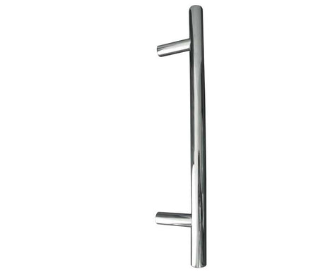 Stainless Steel T Bar Cabinet Handles 156x12mm Polished Stainless Steel