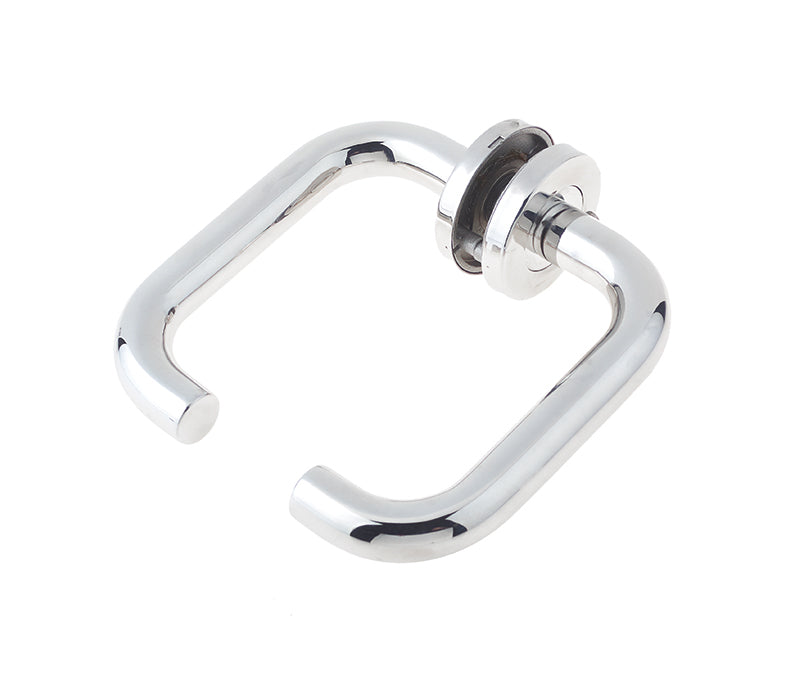 Venus 19mm Door Handle on Rose Grade 304