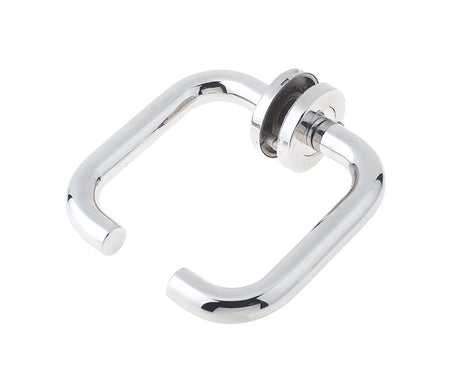 Venus 19mm Door Handle on Rose Grade 304