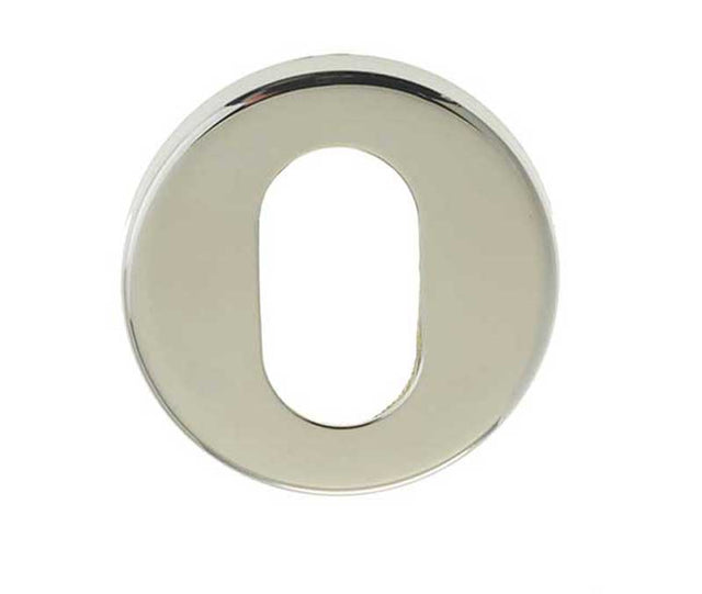 Stainless Steel Oval Profile Escutcheons Grade 304 52x8mm Polished Stainless Steel
